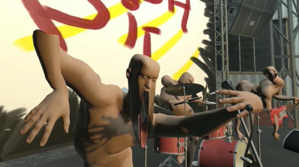Lidé v šílenosti Mosh Pit Simulator nemají kosti, mozky ani oblečení