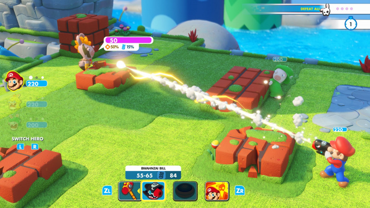 Trailery na Mario + Rabbids potvrzují, že s králíky není snadné pořízení