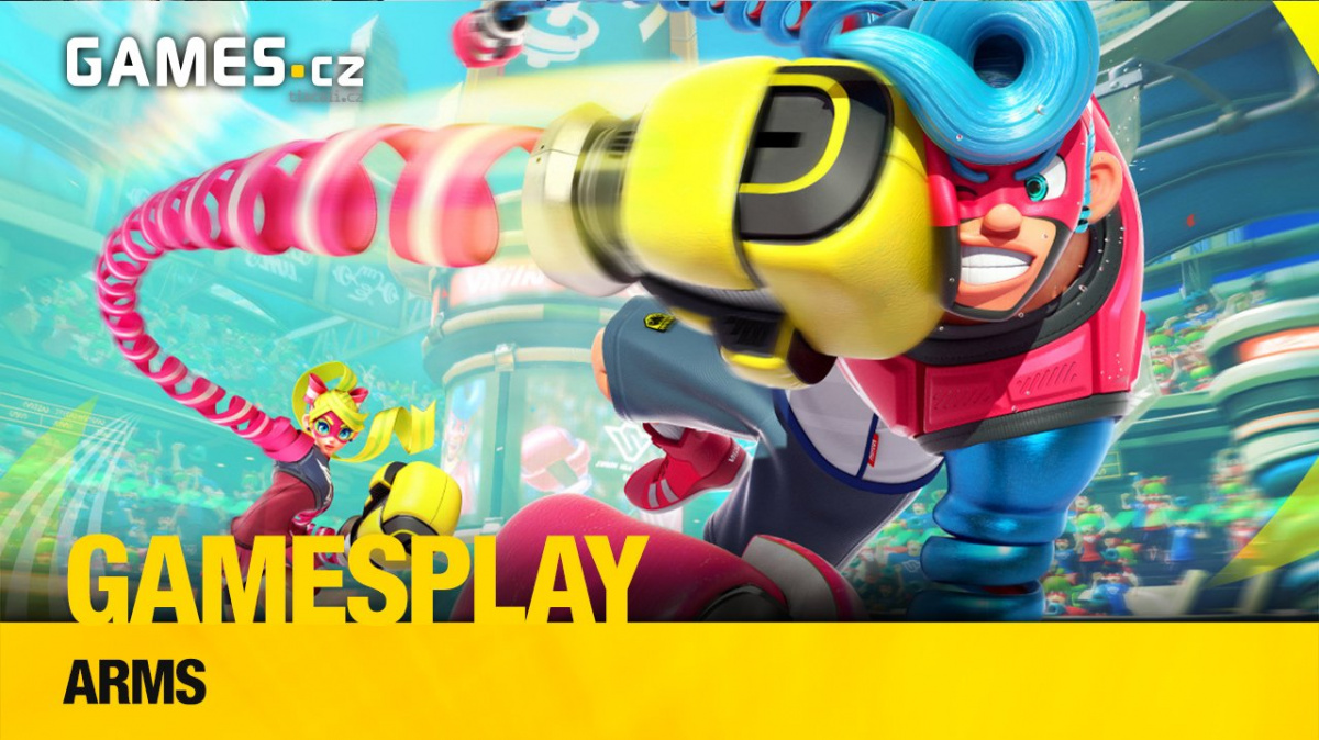 GamesPlay – hrajeme zábavnou bojovku Arms pro Switch