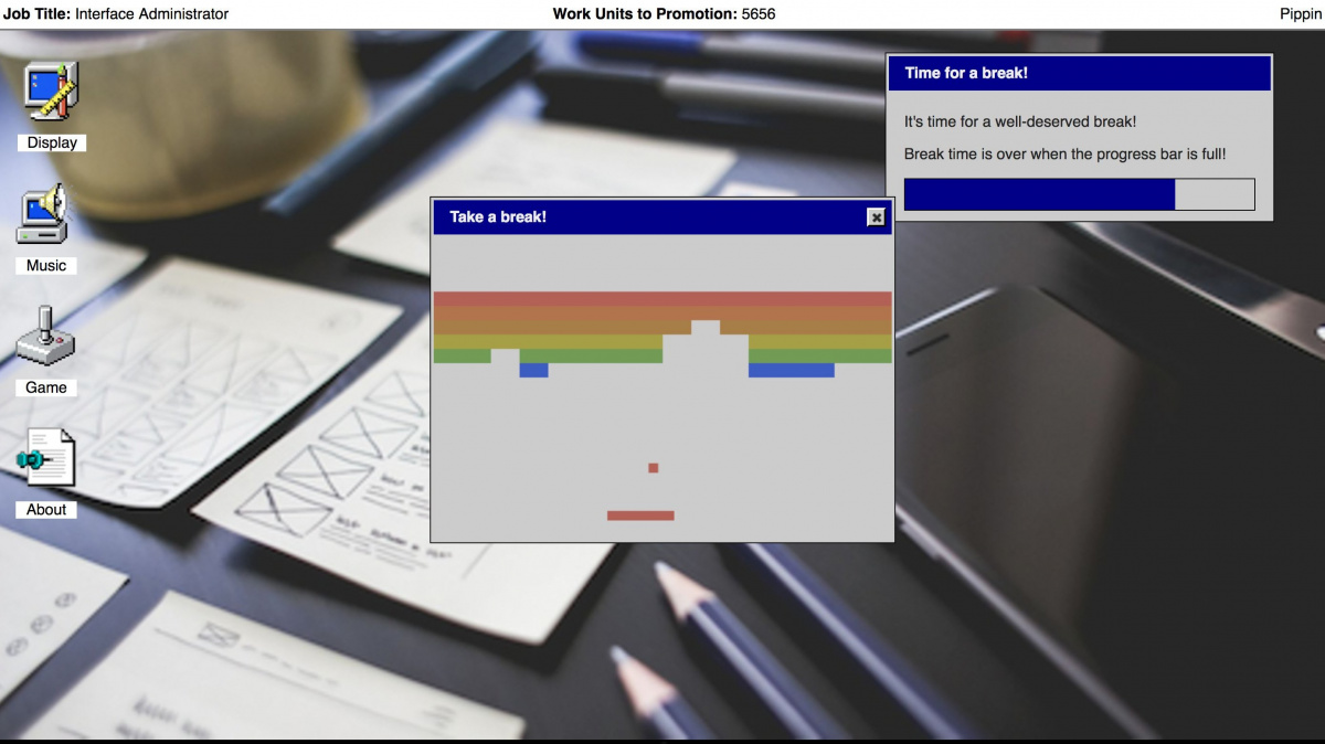 It is as if you were doing work