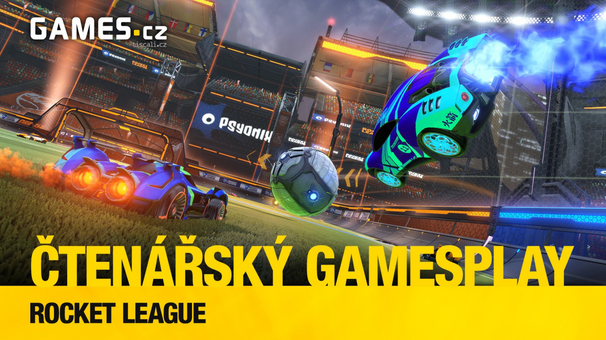 Čtenářský GamesPlay – Rocket League