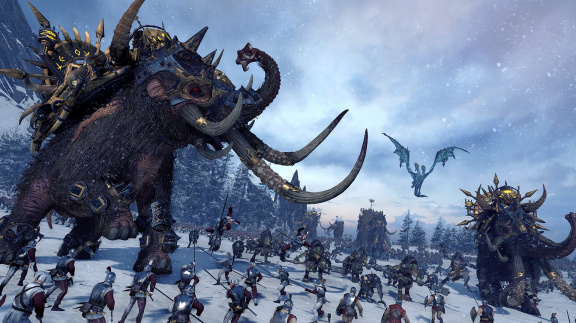 K čemu je příčetnost, když máte mamuty? Total War: Warhammer rozšíří hratelná Norsca