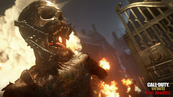 Video ze Zombie módu v Call of Duty: WWII: humor je pryč, vrací se děsivý horor