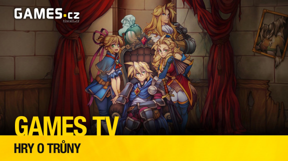 Nový díl pořadu Games TV představuje tři královské hry