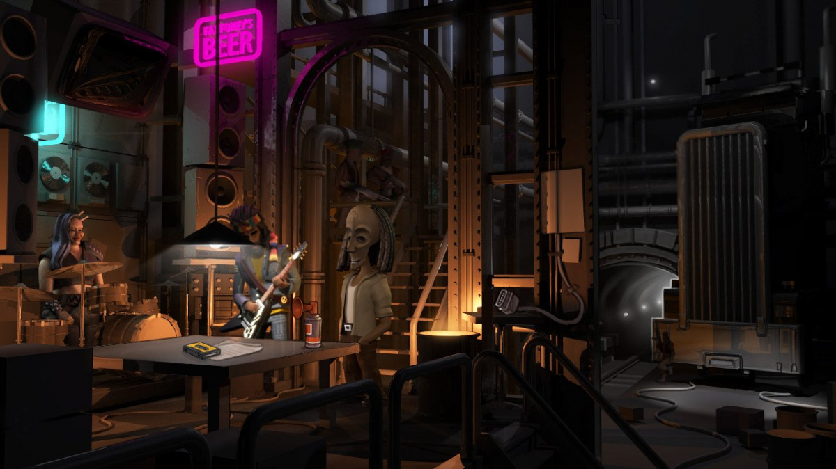 S nosorožcem v zádech. Adventura The Journey Down nabídne hádanky, reggae a spoustu bizarností