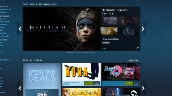 Kam se hrabe loňský rok, jen za první týden v srpnu vyšlo na Steamu 215 her