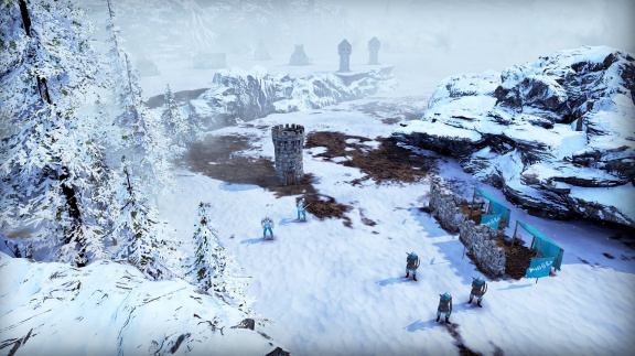 Ve fantasy strategii Bannermen vás potrápí chladné podnebí, vyprahlé pouště i kamenné laviny