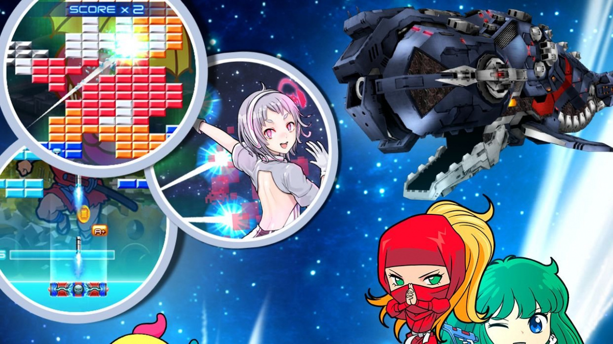 Arkanoid vs Space Invaders