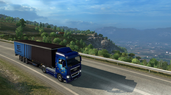 Jihokorejský startup testuje software pro samořídící auta v Euro Truck Simulator 2