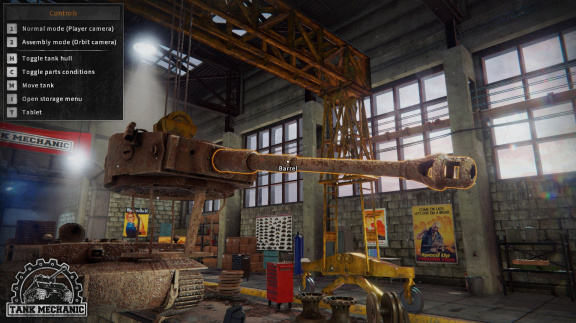 Objevte historii tanků z druhé světové tím, že je rozeberete v Tank Mechanic