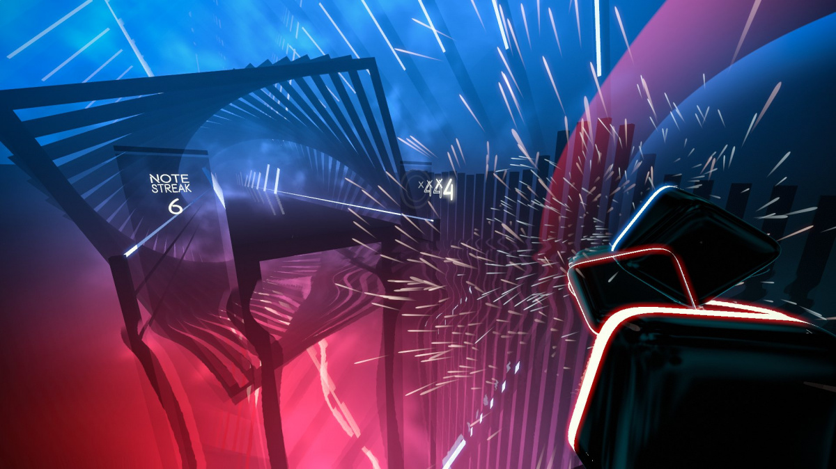 Jedním ze startovních titulů pro Oculus Quest bude Beat Saber