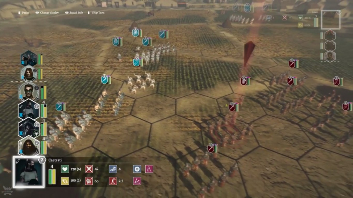 Římská říše válčí proti Keltům v tahové strategii Numantia, vyberte si za koho budete bojovat