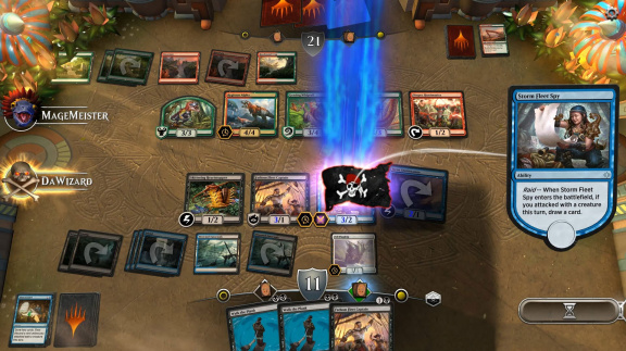 Blíží se uzavřená beta Magic: The Gathering Arena, vypustí do světa piráty a dinosaury