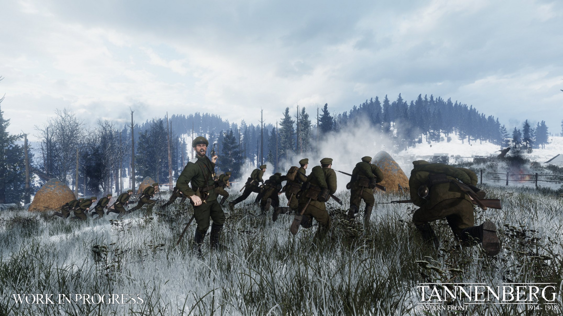 Zima se blíží a s ní i multiplayerová střílečka Tannenberg od tvůrců Verdunu