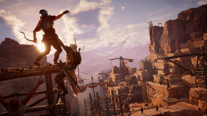 Bayekovi dávají v traileru na Assassin’s Creed Origins zabrat bojoví sloni, gladiátoři i Anubis