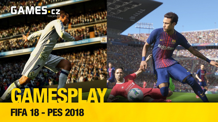GamesPlay – FIFA 18 a PES 2018