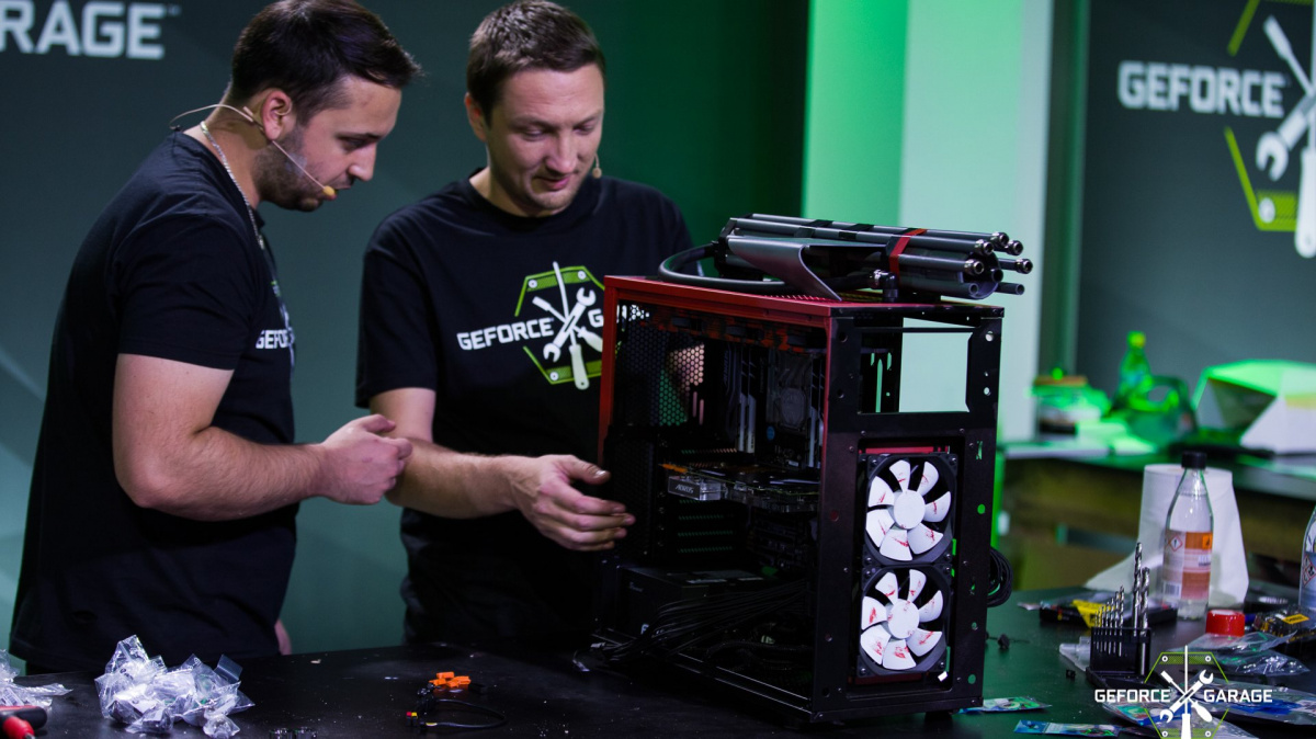 Český tým předvedl v největší evropské casemodingové show GeForce Garage: Destiny of Titans vynikající výkon