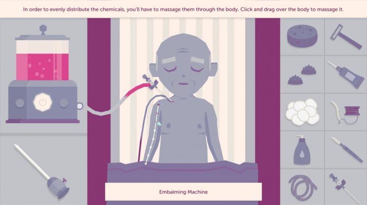 Podivnost A Mortician’s Tale vám představí neveselou pracovní náplň funebračky