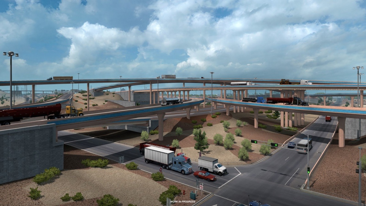 Blíží se mapa Nového Mexika pro American Truck Simulator