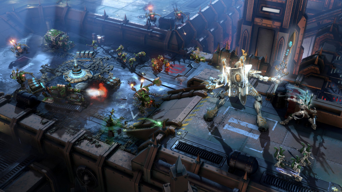 Pod ledem je láva! Nové mapy k Warhammer 40K: Dawn of War III jsou plné kontrastů