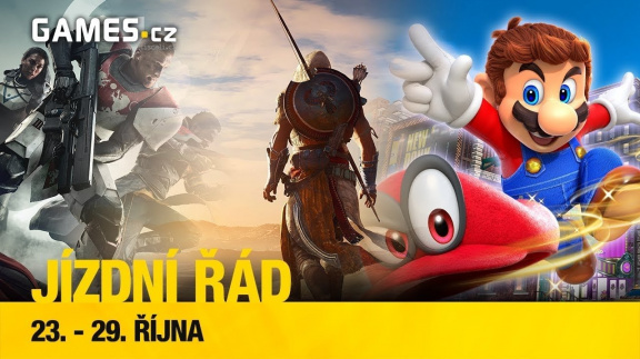 Jízdní řád na další týden – Assassin's Creed, Wolfenstein II a další