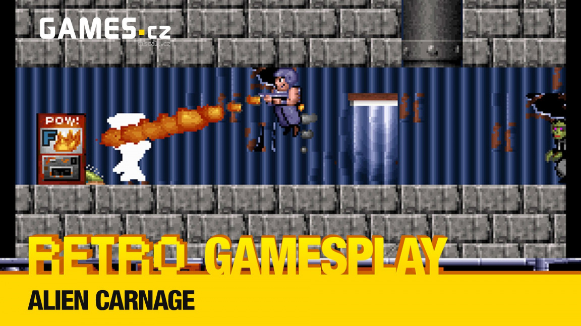 Retro GamesPlay – hrajeme střílečku Alien Carnage