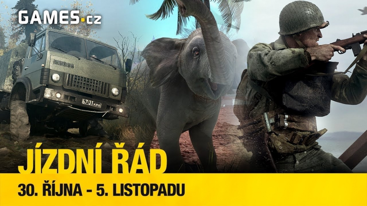 Jízdní řád na další týden – Call of Duty, Spintires a Zoo Tycoon
