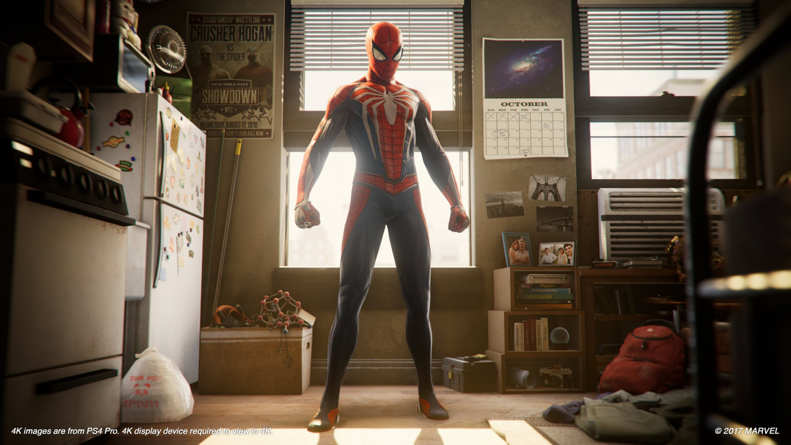 Spider-Man sundává masku a ukazuje se tak Peter Parker i další známé postavy