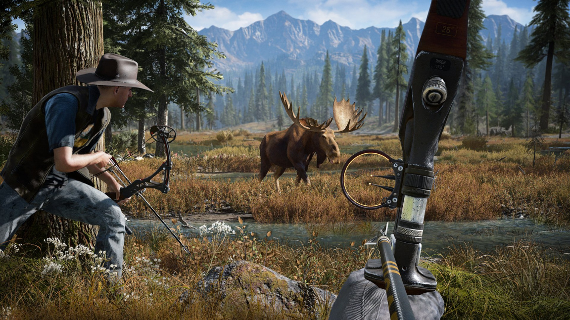 Ve Far Cry 5 si lov užijí nejen střelci, ale i virtuální rybáři