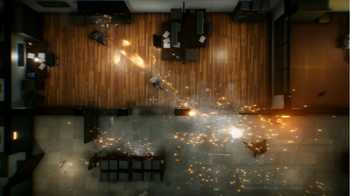 Top-down střílečka The Hong Kong Massacre je Hotline Miami říznutá Johnem Woo