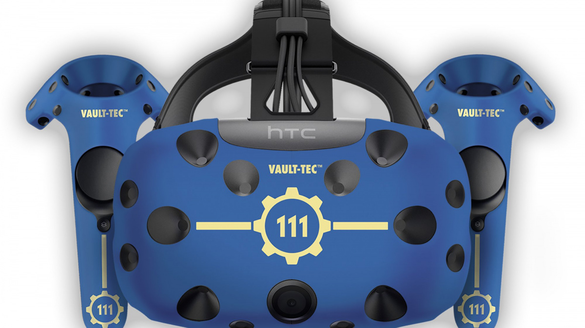 Při nákupu HTC Vive na Alza.cz získate Fallout 4 VR a limitovanou sadu skinů