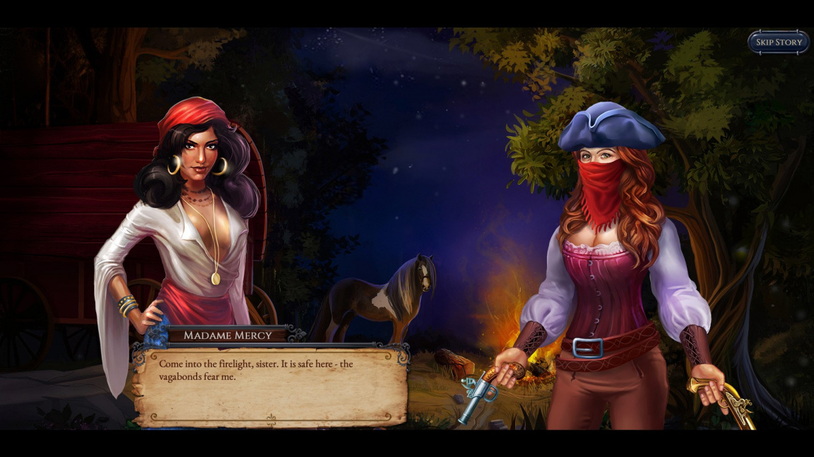 Shadowhand mixuje karetní Solitaire s propracovaným příběhem o pirátkách a aristokratech