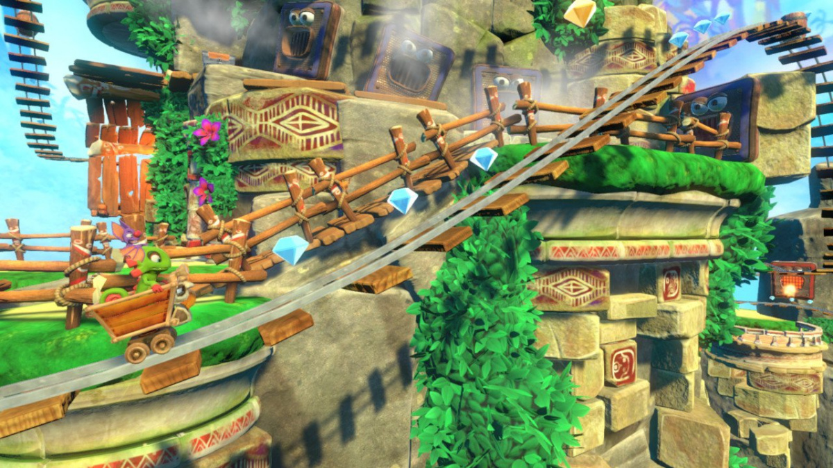 3D plošinovka Yooka-Laylee dohopsá na Switch už v polovině prosince