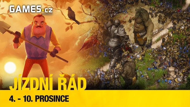 Jízdní řád na další týden - Fantasy RTS, špehování souseda a spousta karet