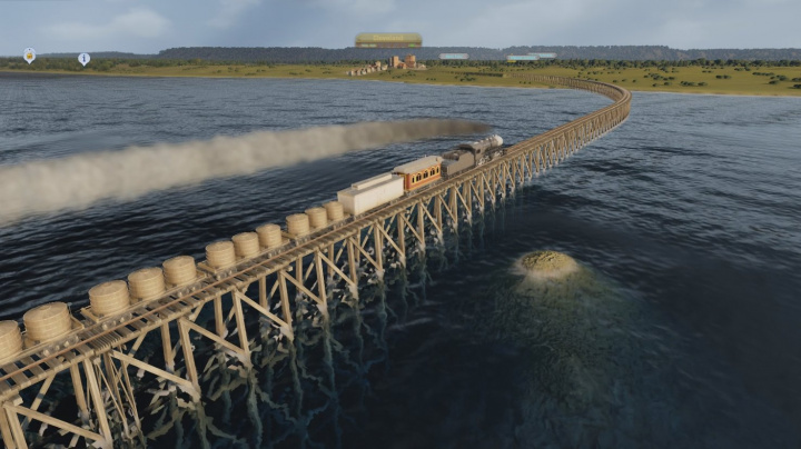 Umělá inteligence v Railway Empire je těžko rozeznatelná od skutečných hráčů