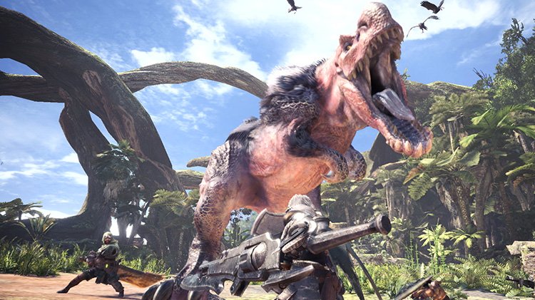 O víkendu začíná hon na dinosaury v PS4 betě Monster Hunter World