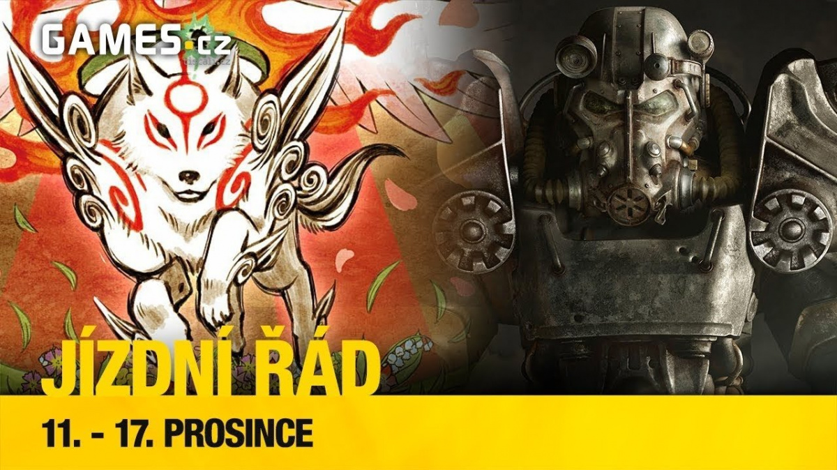 Jízdní řád na další týden - virtuální Fallout, Final Fantasy a návrat Okami