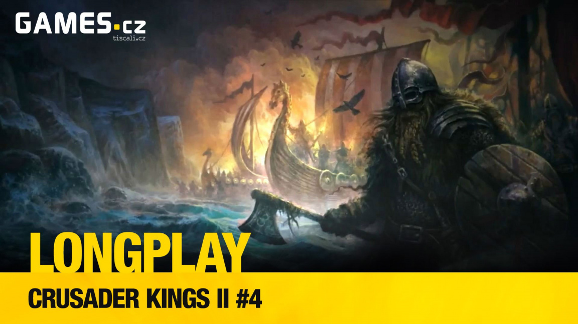 LongPlay – Crusader Kings II #4: čas dobýt Moravu