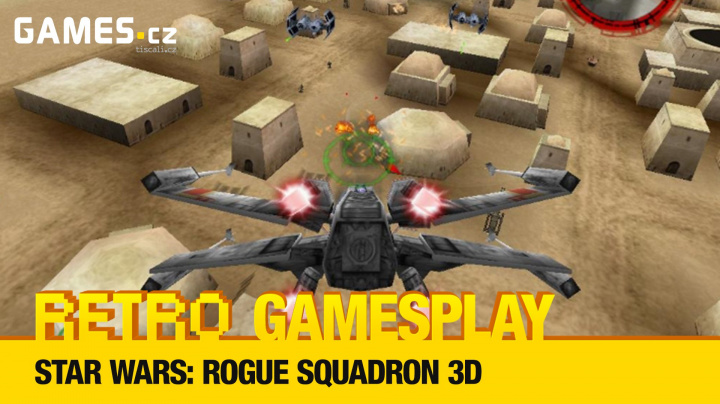 Retro GamesPlay – pilotujeme stíhačky ve Star Wars: Rogue Squadron 3D