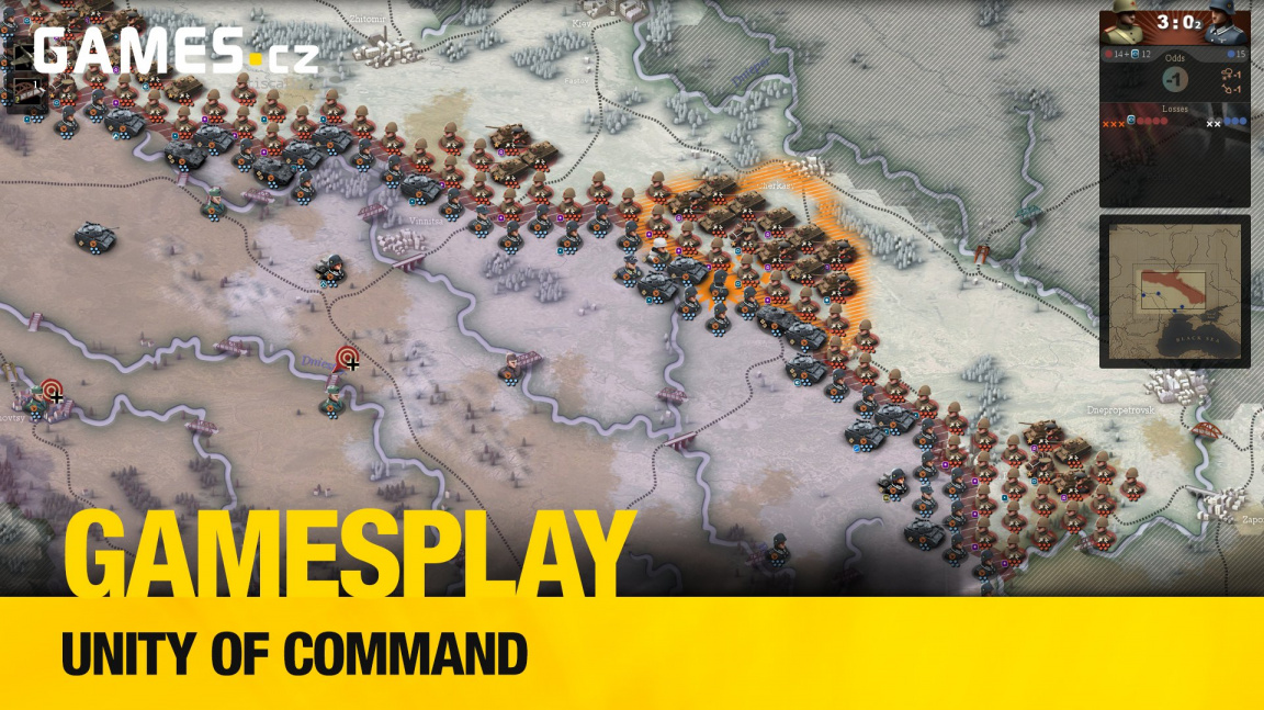 GamesPlay – hrajeme tahovou strategii Unity of Command
