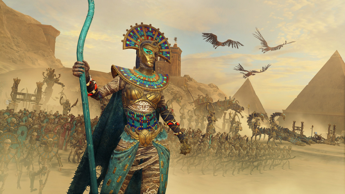 Tomb Kings přináší do Total War: Warhammer II svěží, pískem zaváté kostlivce