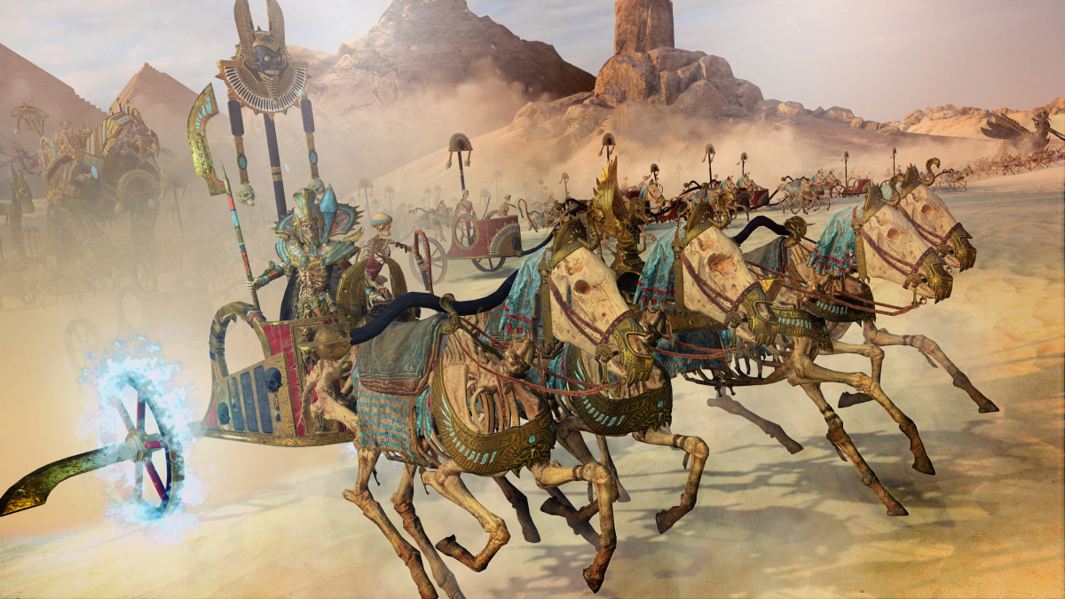 Záběry z Rise of the Tomb Kings ukazují frakci, jakou Total War ještě nezažil