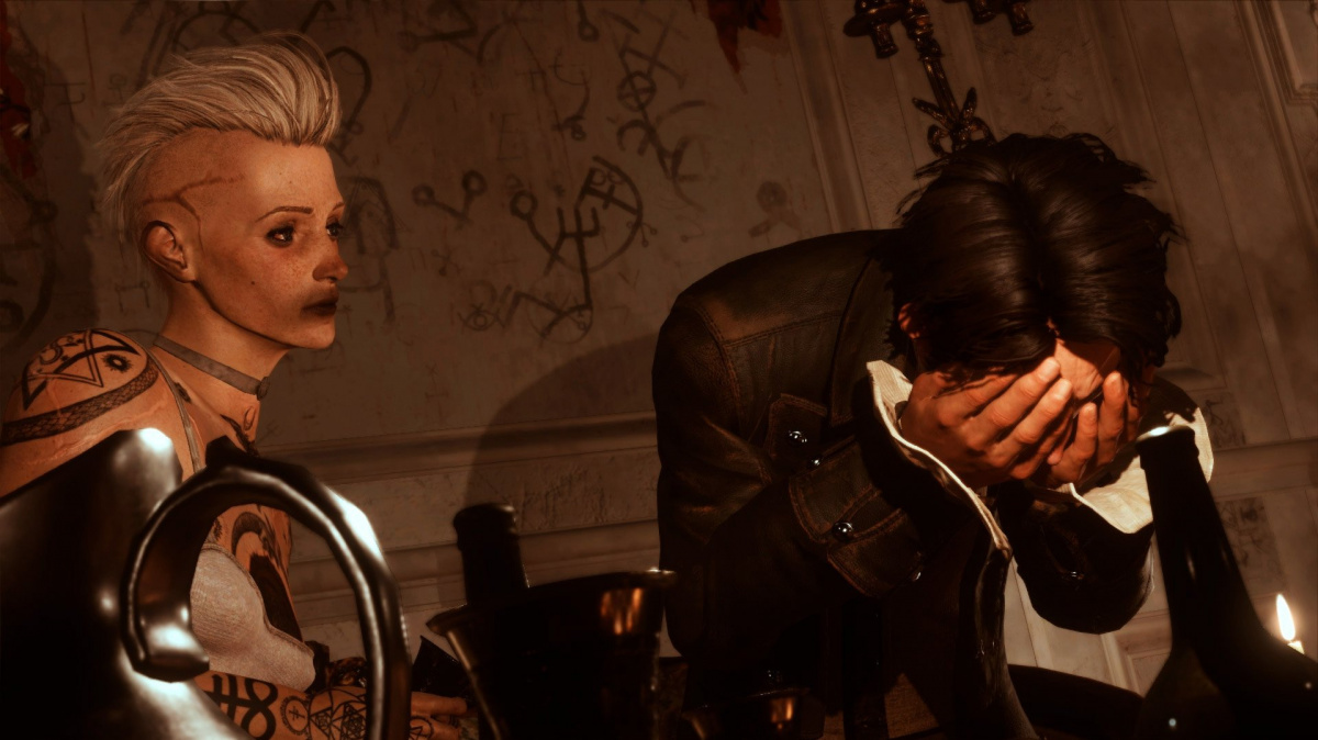 Adventura The Council předvádí své propracované dialogy nahrazující soubojový systém