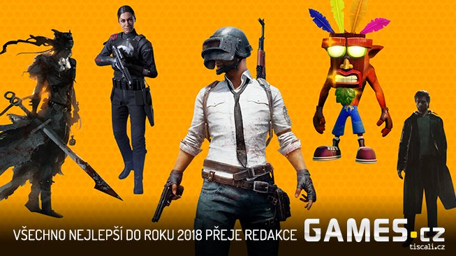 Všechno nejlepší do roku 2018 přeje redakce Games.cz