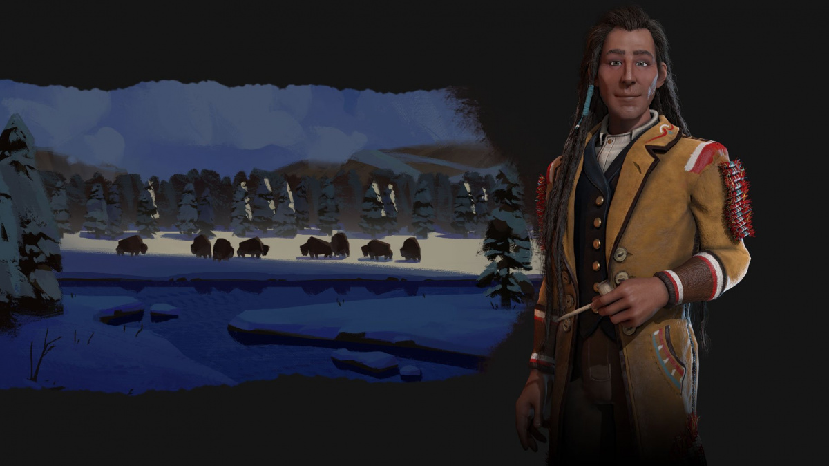 Pîhtokahanapiwiyin povede indiánský kmen Kríů k míru v datadisku pro šestou Civilizaci