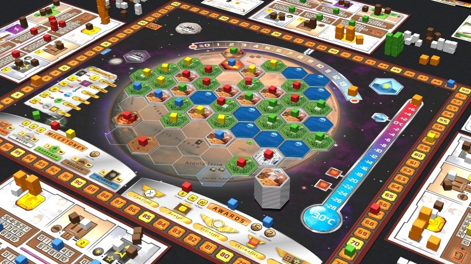 Představení hry Mars: Teradormace – kolonizace rudé planety