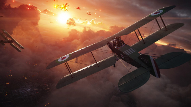 Battlefield 1 prožívá znovuzrození, hraje ho víc lidí než aktuální díl