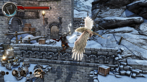 Zkamenělý rytíř z Castle of Heart musí pořád zabíjet, aby sám nezemřel