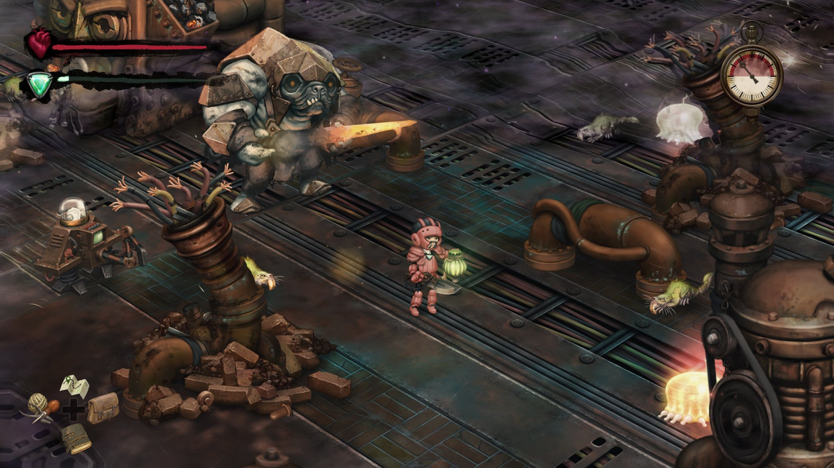 Ve Smoke and Sacrifice se obětujete se svým synem... a pak řešíte ekosystém