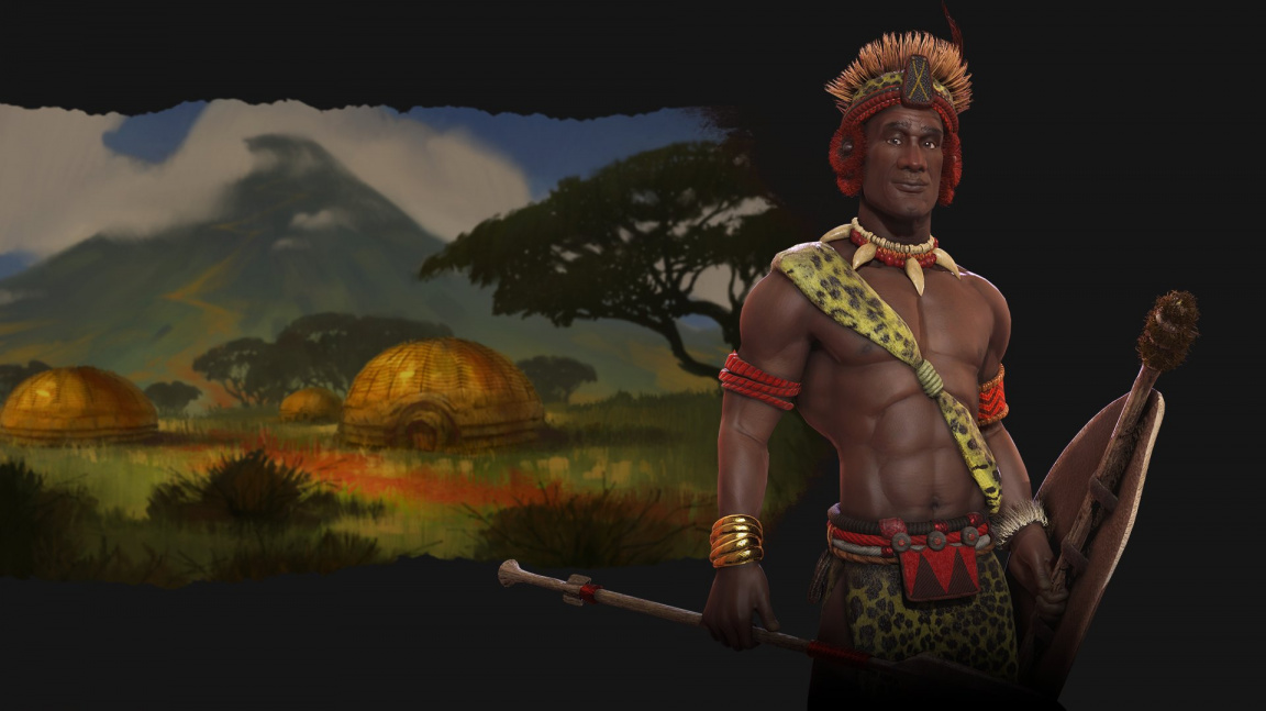 Národ Zuluů povede v Civilization VI Šaka, známý jako Černý Napoleon